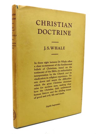 Item #132919 CHRISTIAN DOCTRINE. J. S. Whale
