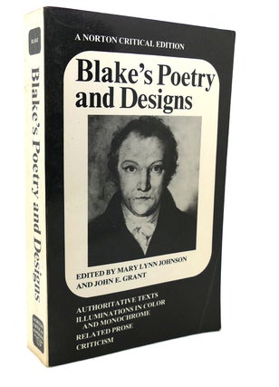 Item #133054 BLAKE'S POETRY AND DESIGNS . SECOND EDITION. William Blake