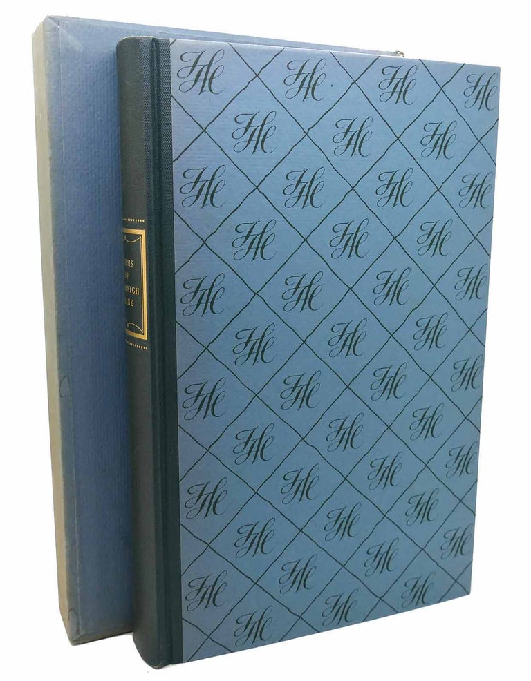 Item #133301 POEMS OF HEINRICH HEINE Selected and Translated, with an Introduction by Louis Untermeyer, and Illustrated by Fritz Kredel. Heinrich Heine.