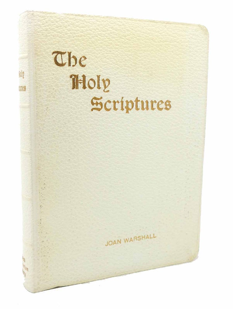 Item #133307 THE HOLY SCRIPTURES ACCORDING TO THE MASORETIC TEXT A New Translation