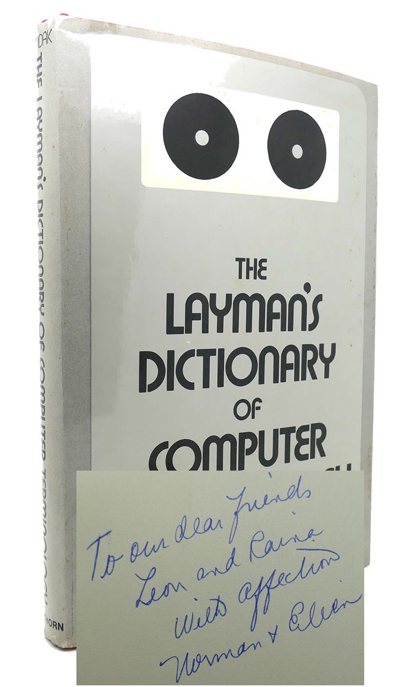 Item #134089 THE LAYMAN'S DICTIONARY OF COMPUTER TERMINOLOGY. Norman, Eileen Sondak.