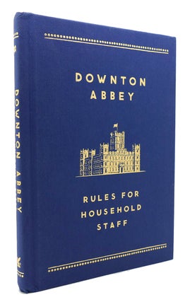 Item #134176 DOWNTON ABBEY Rules for Household Staff