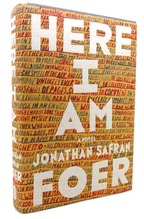 Item #134223 HERE I AM A Novel. Jonathan Safran Foer