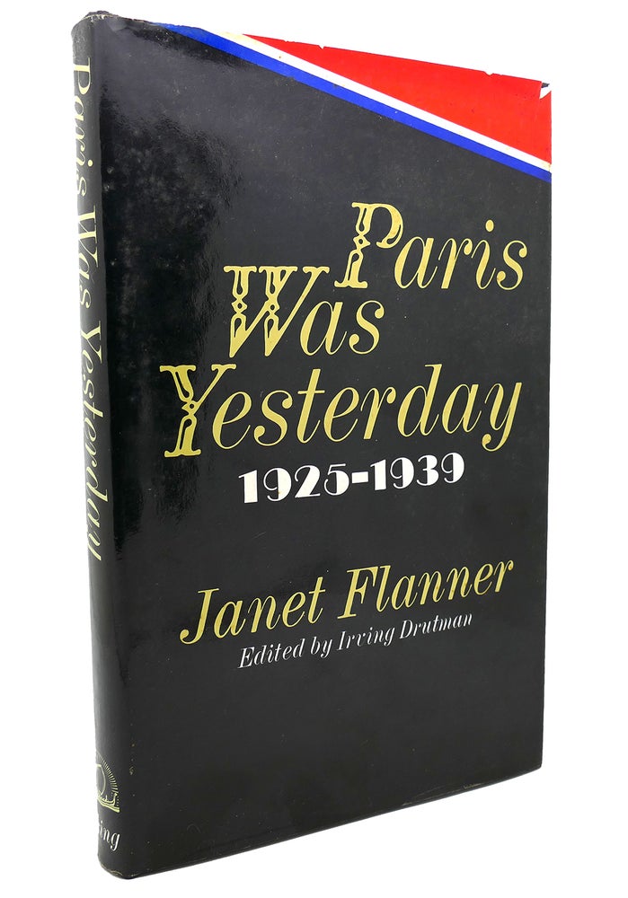 Item #134354 PARIS WAS YESTERDAY. Janet Flanner.