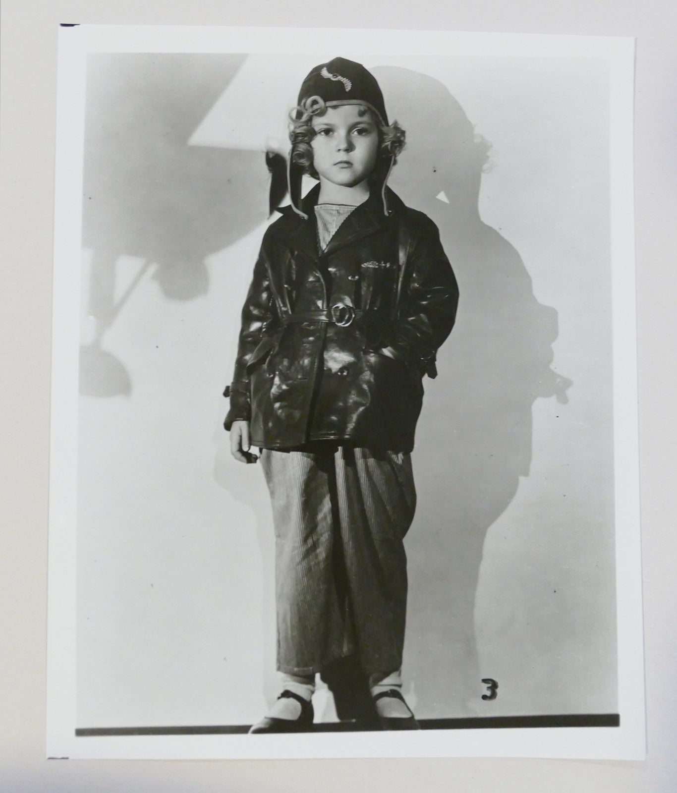 SHIRLEY TEMPLE PHOTO; Airplane Pilot | Shirley Temple