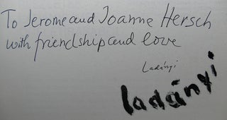 LADANYI IMRE (NEW YORK) FESTOMUVESZ KIALLITASA; SIGNED 1st