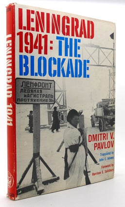 Item #134696 LENINGRAD 1941 THE BLOCKADE. Dmitri V. Pavlov