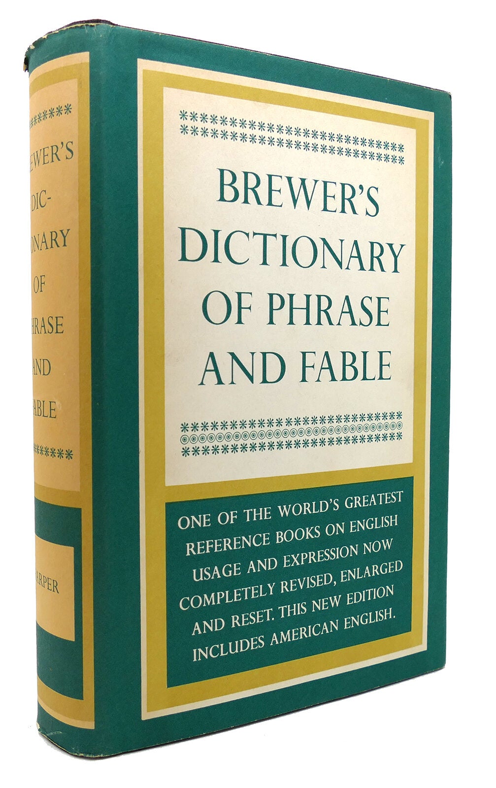 BREWERS DICTIONARY OF PHRASE AND FABLE MILLENNIUM EDITION | Brewer