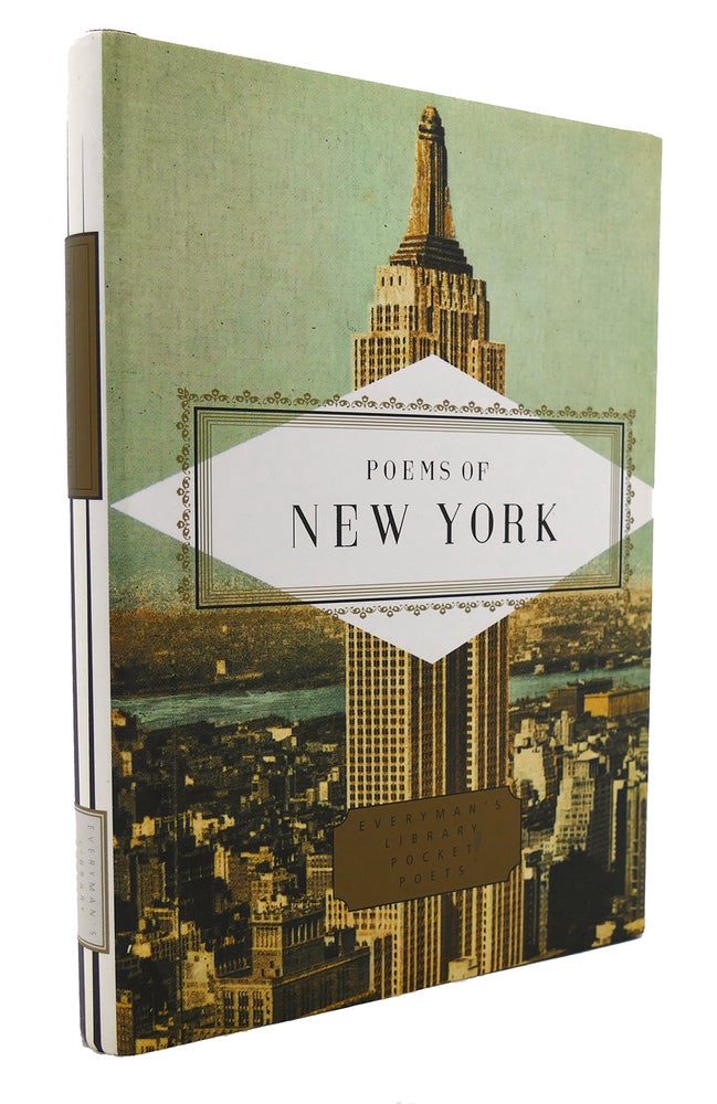 Item #135183 POEMS OF NEW YORK Everyman's Library Pocket Poets Series. Elizabeth Schmidt.