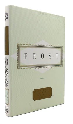 Item #135186 FROST Poems Everyman's Library Pocket Poets Series. Robert Frost