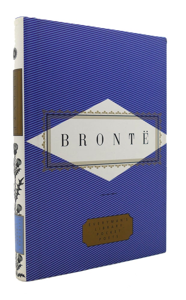 Item #135188 EMILY BRONTE Poems Everyman's Library Pocket Poets. Emily Bronte.