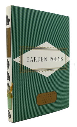 Item #135193 GARDEN POEMS Everyman's Library Pocket Poets Series. John Hollander
