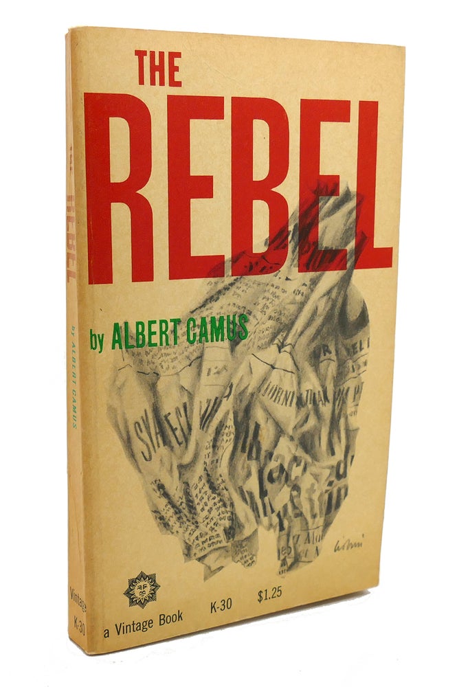 Item #135842 THE REBEL. Albert Camus.