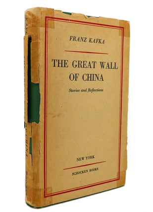Item #136419 THE GREAT WALL OF CHINA. Franz Kafka