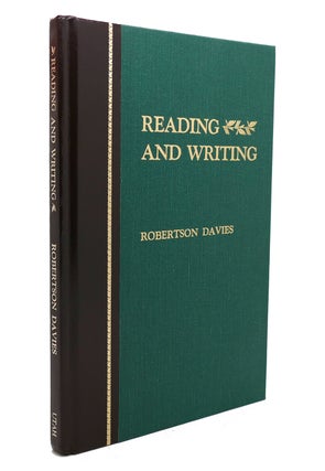 Item #136420 READING AND WRITING. Robertson Davies