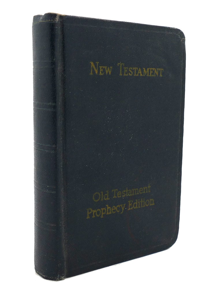 Item #136626 THE NEW TESTAMENT WITH OLD TESTAMENT REFERENCES. Bible.