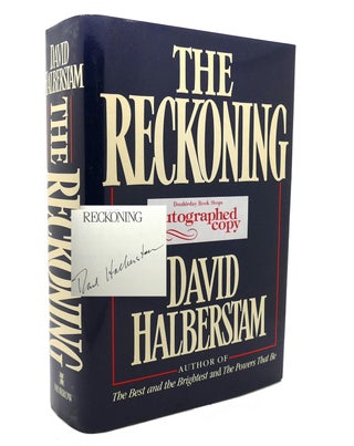 Item #137808 THE RECKONING Signed 1st. David Halberstam