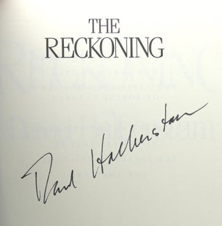 THE RECKONING Signed 1st