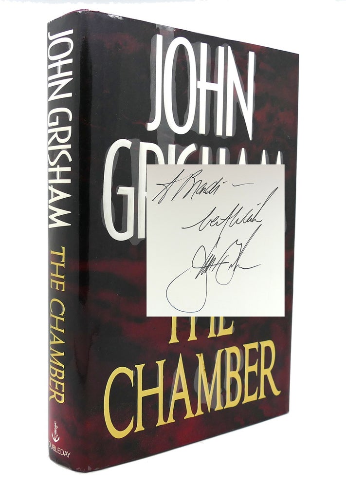 Item #137891 THE CHAMBER Signed 1st. John Grisham.