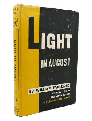 Item #137928 LIGHT IN AUGUST Modern Library No 88. William Faulkner