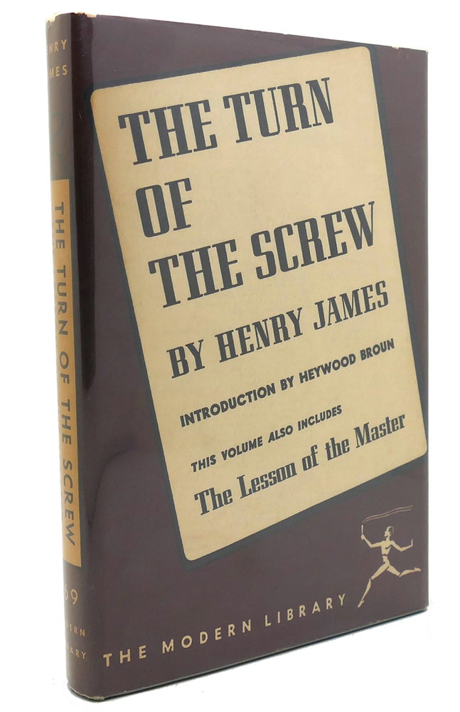 Item #137984 THE TURN OF THE SCREW Modern Library No 69. Henry James.