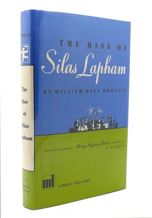 Item #137986 THE RISE OF SILAS LAPHAM Modern Library No 277. William Dean Howells