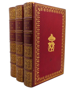 Item #138028 THE BOOK OF GEMS: THE POETS AND ARTISTS OF GREAT BRITAIN 3 Volume Leatherbound Set...