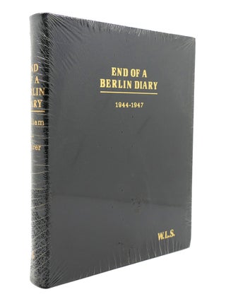 Item #138415 END OF A BERLIN DIARY, 1944-1947 Easton Press. William L. Shirer