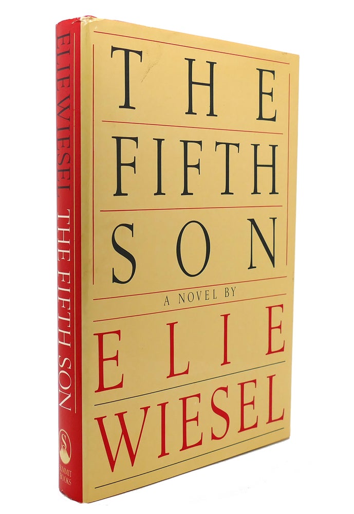 Item #138500 THE FIFTH SON. Elie Wiesel.