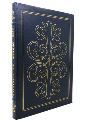 Item #138637 SHE STOOPS TO CONQUER Easton Press. Oliver Goldsmith