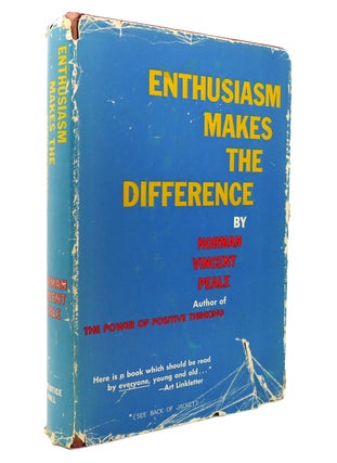 Item #139111 ENTHUSIASM MAKES THE DIFFERENCE. Norman Vincent Peale