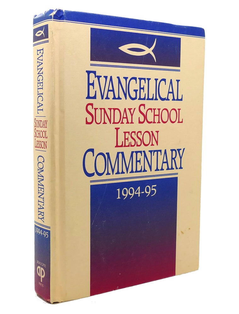 Item #139136 EVANGELICAL SUNDAY SCHOOL LESSON COMMENTARY 1994-95. James E. Humbertson.