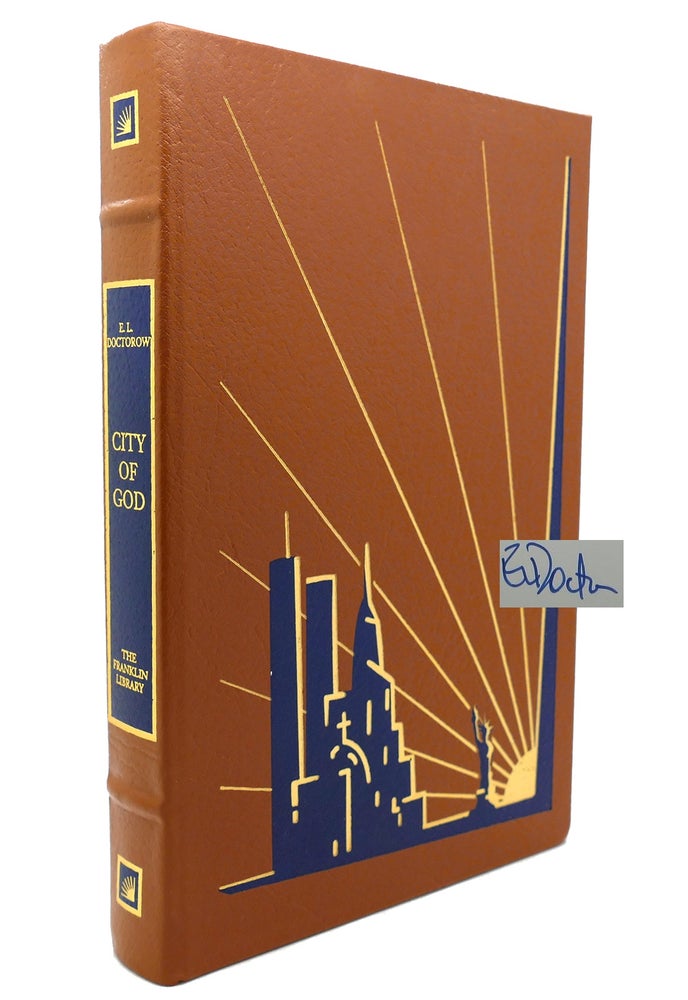 Item #139854 CITY OF GOD Signed Franklin Library. E. L. Doctorow.