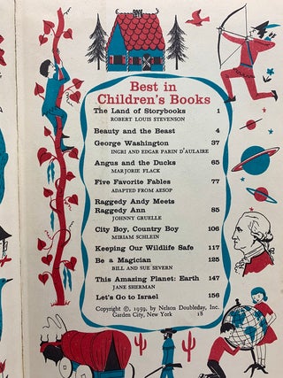 Item #139871 BEST IN CHILDREN'S BOOKS VOL. 18. Robert Lewis Stevenson, Ruth, Ives