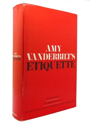 Item #139979 ETIQUETTE. Amy Vanderbilt