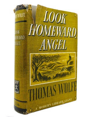 Item #140109 LOOK HOMEWARD, ANGEL Modern Library No. G16. Thomas Wolfe