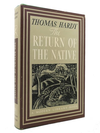 Item #140159 RETURN OF THE NATIVE Modern Library No. 121. Thomas Hardy