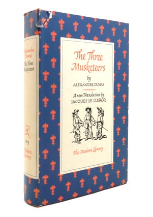 Item #140169 THE THREE MUSKETEERS Modern Library No. 143. Alexandre Dumas