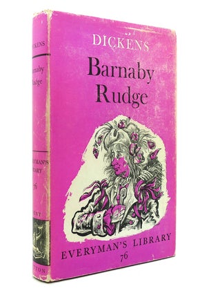 Item #140190 BARNABY RUDGE Everyman's Library No. 76. Charles Dickens