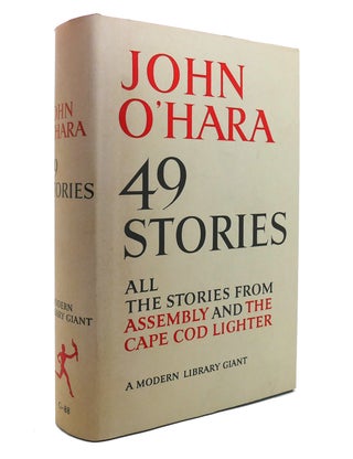 Item #140208 49 STORIES Modern Library No. G88. John O' Hara