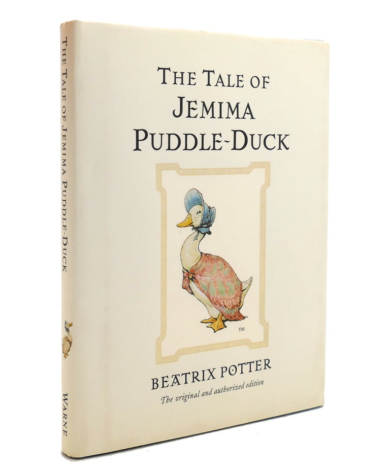 Item #140544 THE TALE OF JEMIMA PUDDLE-DUCK Peter Rabbit. Beatrix Potter.