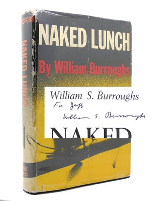 Item #140815 NAKED LUNCH Signed 1st. William S. Burroughs