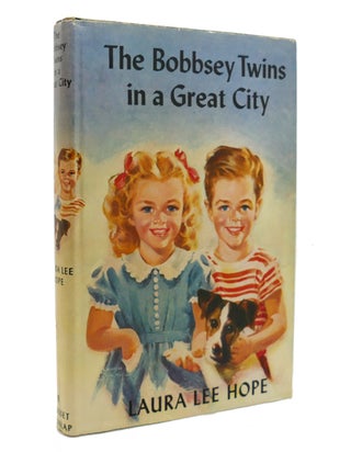 Item #141007 THE BOBBSEY TWINS IN A GREAT CITY. Laura Lee Hope