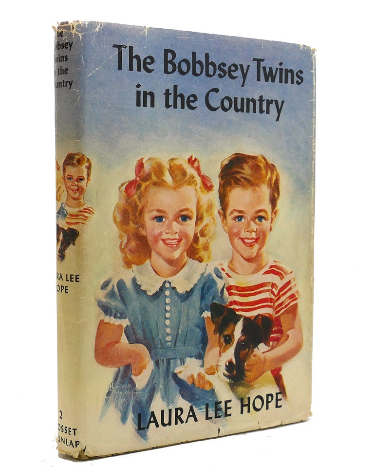 Item #141010 THE BOBBSEY TWINS IN THE COUNTRY. Laura Lee Hope.