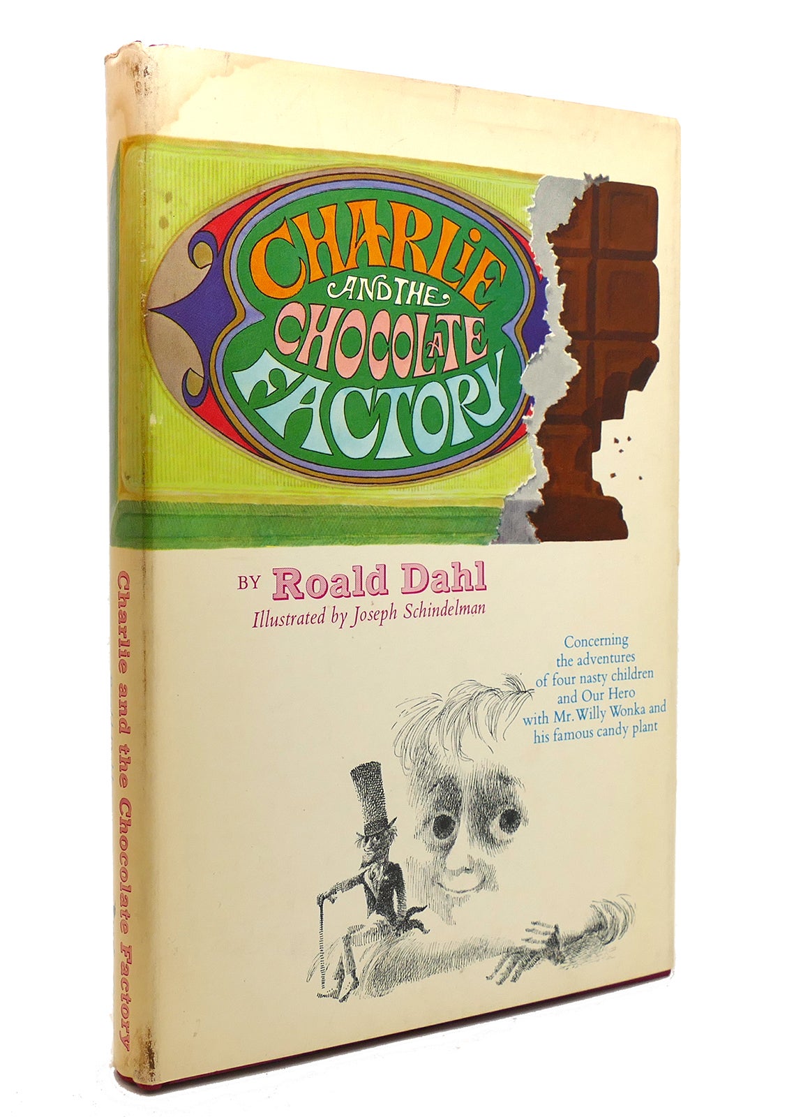 CHARLIE　AND　First　Edition;　Dahl　THE　First　CHOCOLATE　Roald　FACTORY　1st　Issue　Printing