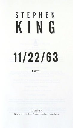 11/22/63 A Novel