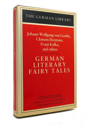Item #142353 GERMAN LITERARY FAIRY TALES English and German Edition. Frank Glessner Ryder,...