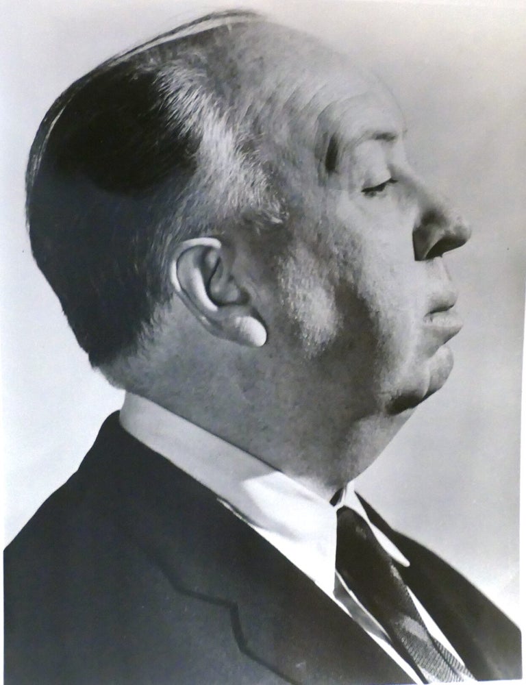 Item #142657 ALFRED HITCHCOCK PHOTO; 8'' x 10'' inch Photograph. Alfred Hitchcock.