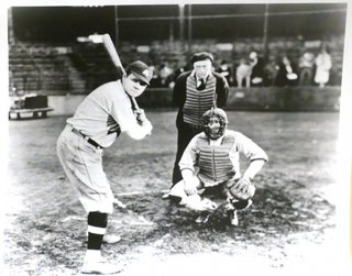 Item #142865 BABE RUTH BATTING STANCE PHOTO 8'' x 10'' inch Photograph. Babe Ruth