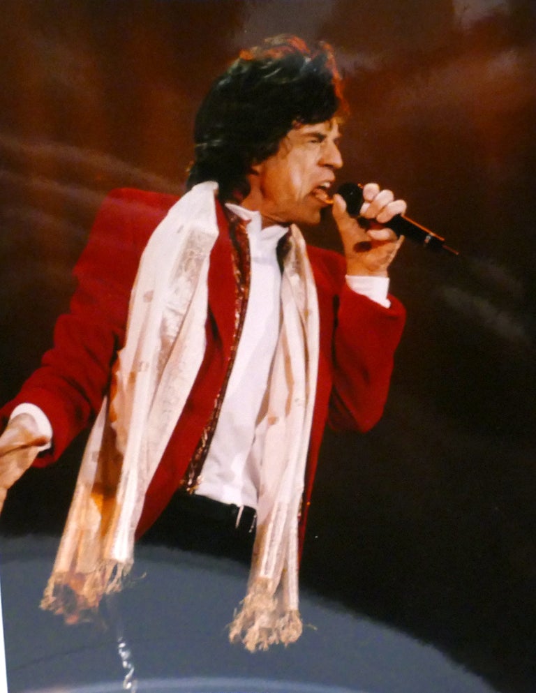 Item #142928 MICK JAGGER ROLLING STONES PHOTO 8'' x 10'' inch Photograph. Mick Jagger.